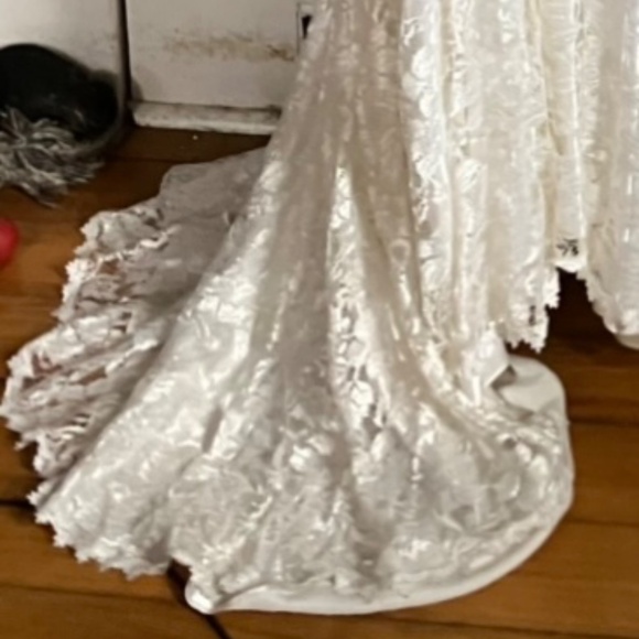Vintage Wedding Dress - Picture 6 of 8